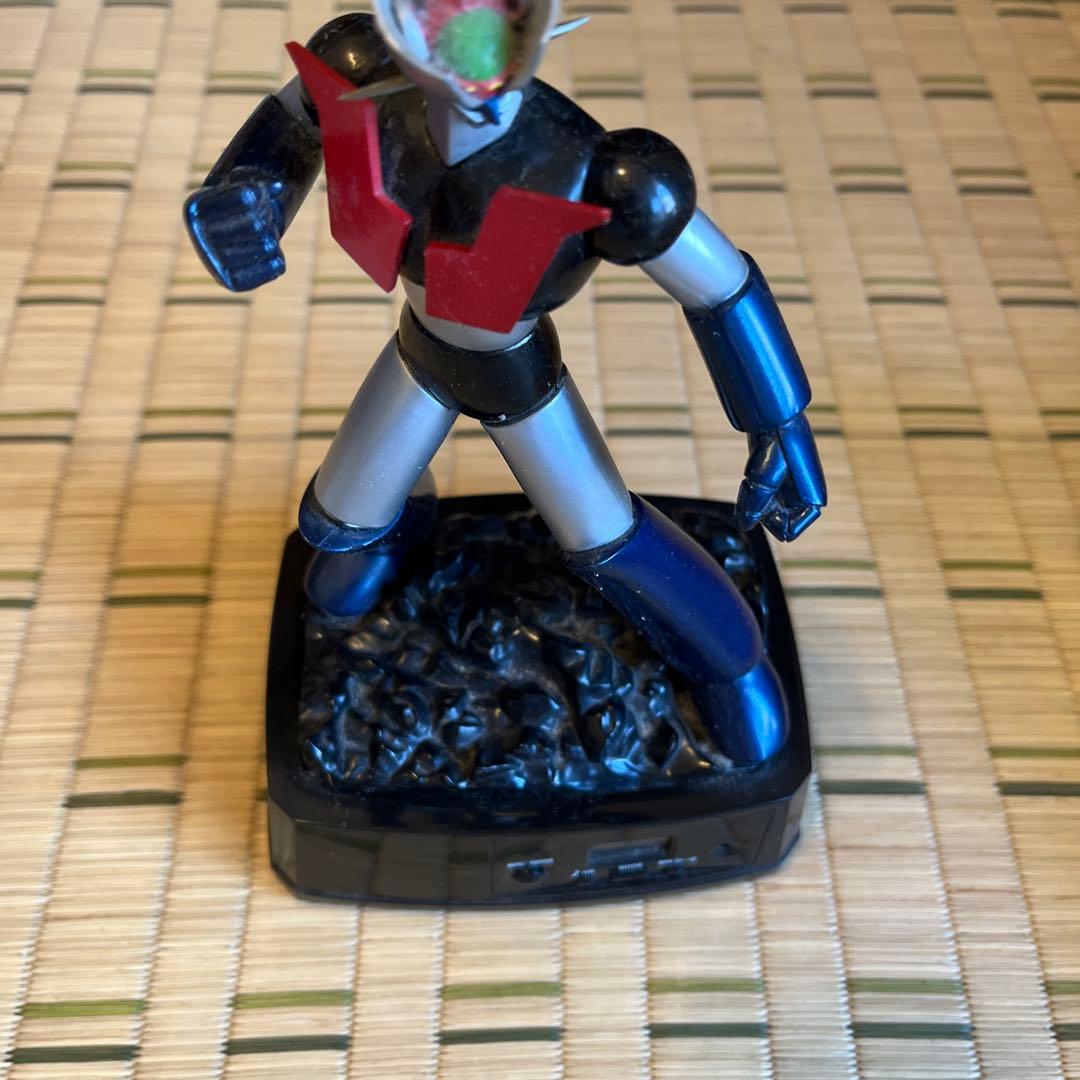 マジンガーZフィギュア スピーカー付き フィギャー部約16cm 台座時計6cm