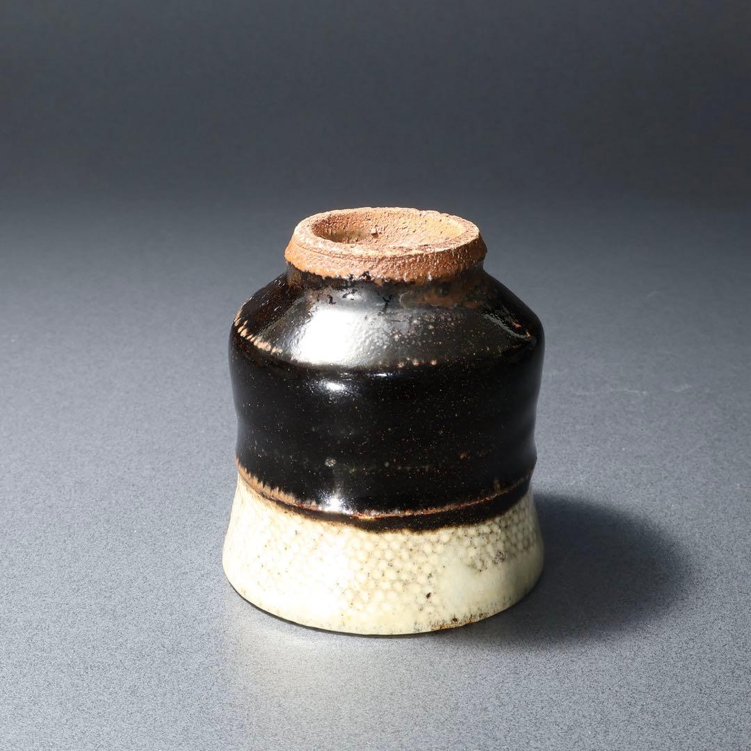 浜田庄司　掛合釉胴紐湯呑み茶碗　人間国宝　民藝　R1409K3