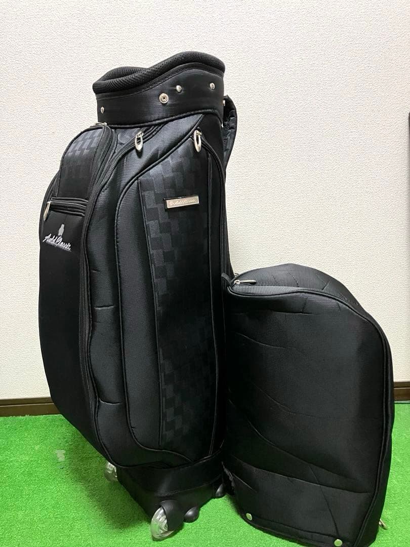 Auld classic キャスター付きキャディバッグ　美品