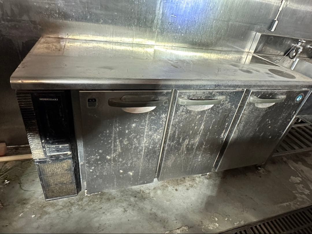 【リユース品】稼働品　業務用　ホシザキ　3ドア冷蔵庫　RT-150PNE1