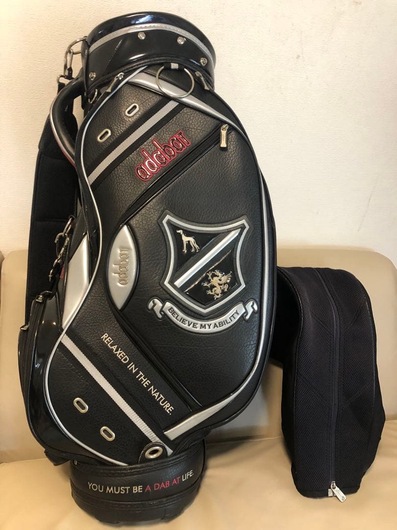 【送料込み】廃盤希少　アダバット　高級アスリートモデル　キャディバッグ