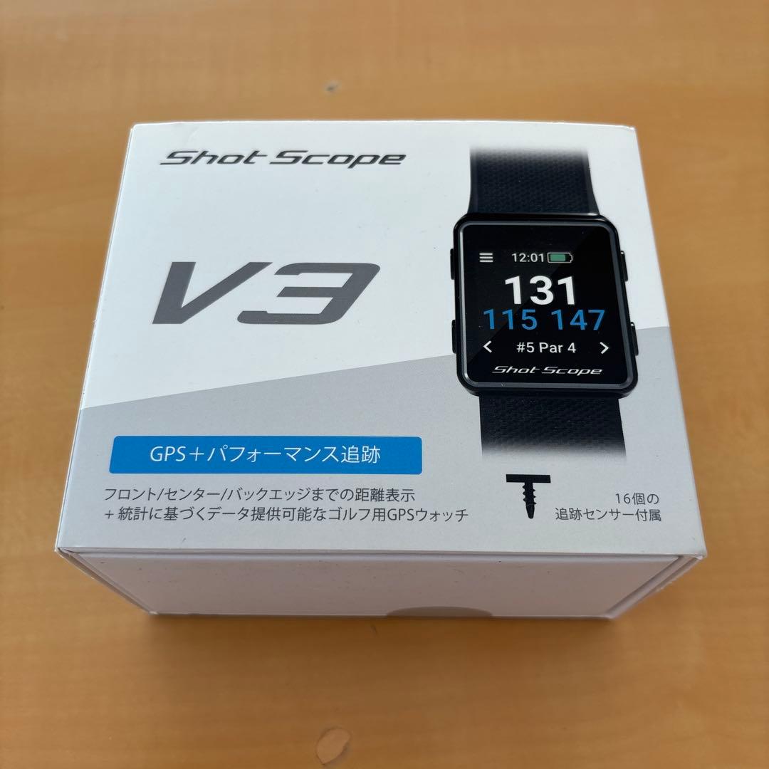 ゴルフ　GPSウォッチ　Shot Scope V3 新品　未使用　未開封