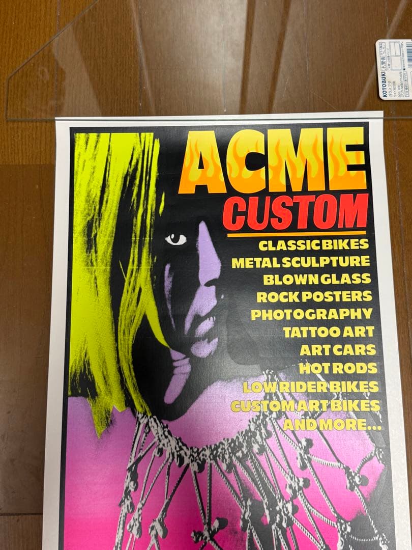 KOZIK 96年 限定198枚シルクスクリーンポスター☆Acme Custom