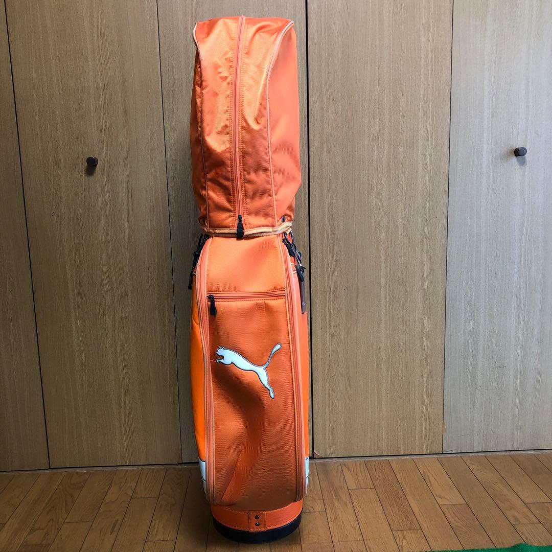 PUMA プーマのキャディーバック希少なオレンジカラー