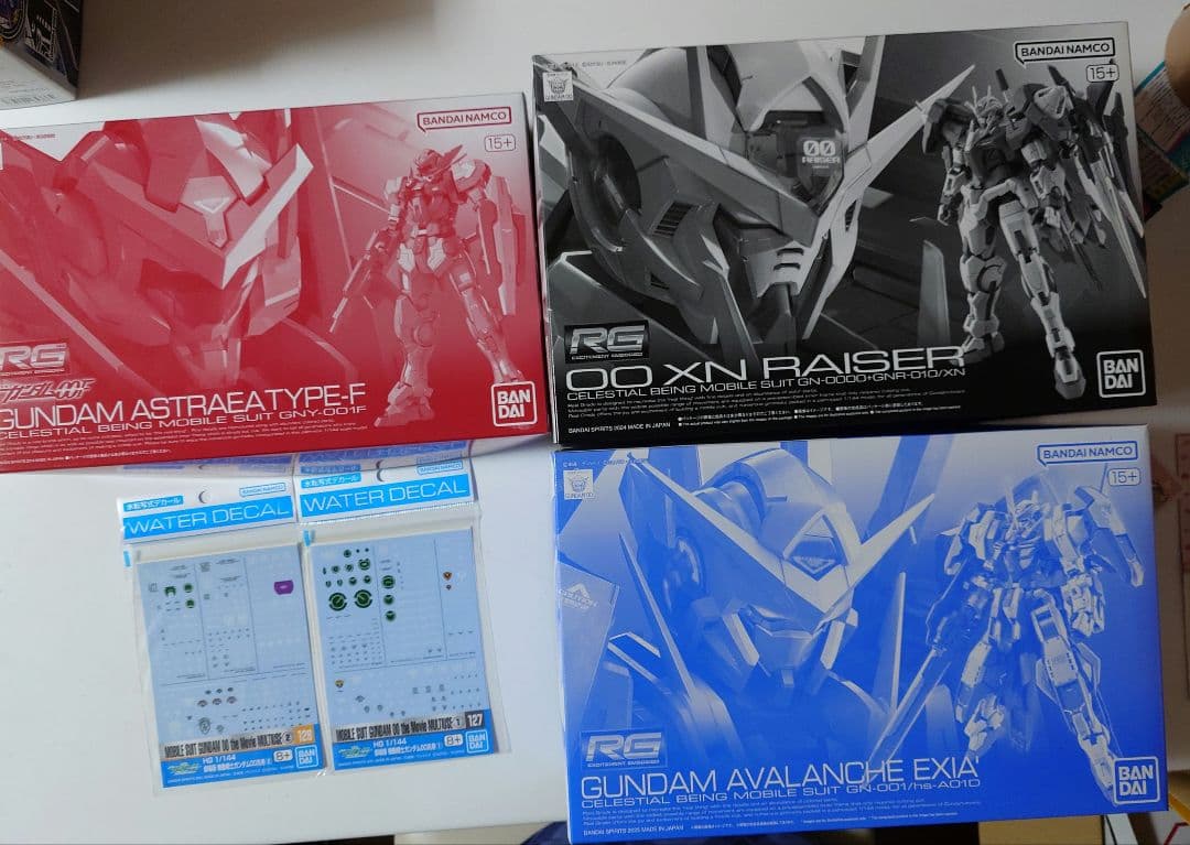 RG ガンダムOO 系　3箱