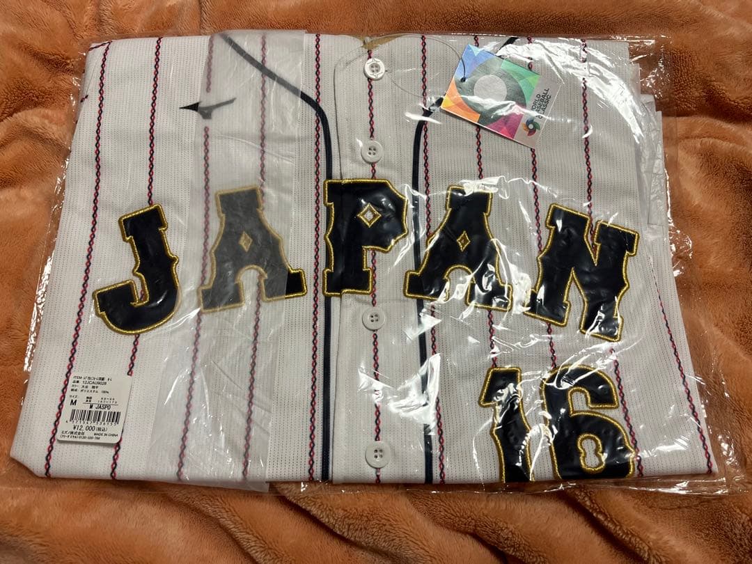 大谷翔平 WBC 2023 レプリカユニフォーム ホーム Mサイズ おまけあり