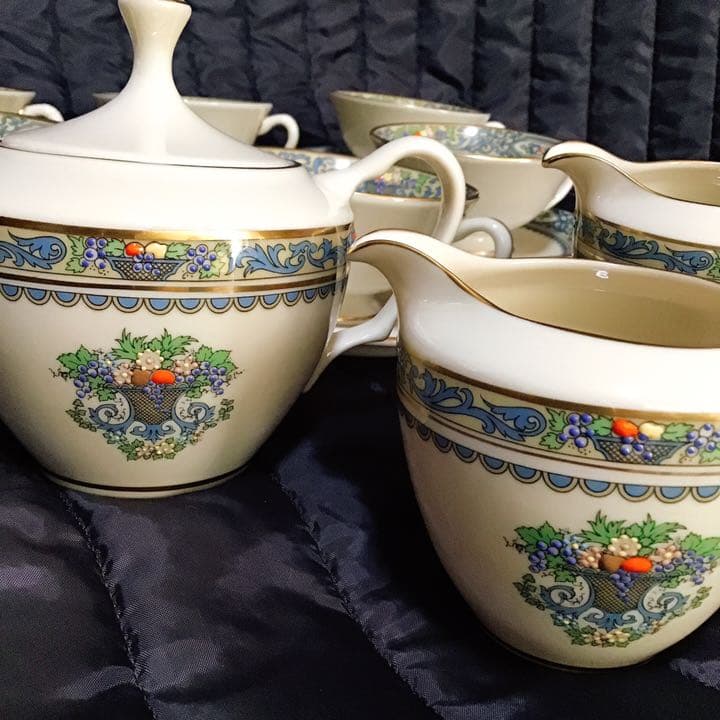 レノックス　オータム　ティーカップ　6客セット　アンティーク　ビンテージ