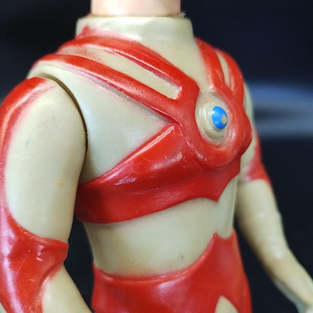 当時物　ブルマァク　ウルトラマンエースA マスク取れ　ソフビ 昭和レトロ