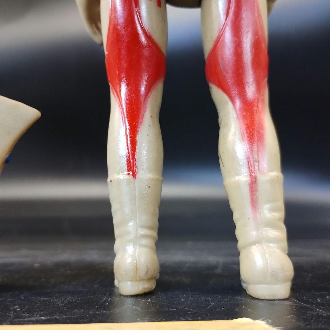 当時物　ブルマァク　ウルトラマンエースA マスク取れ　ソフビ 昭和レトロ