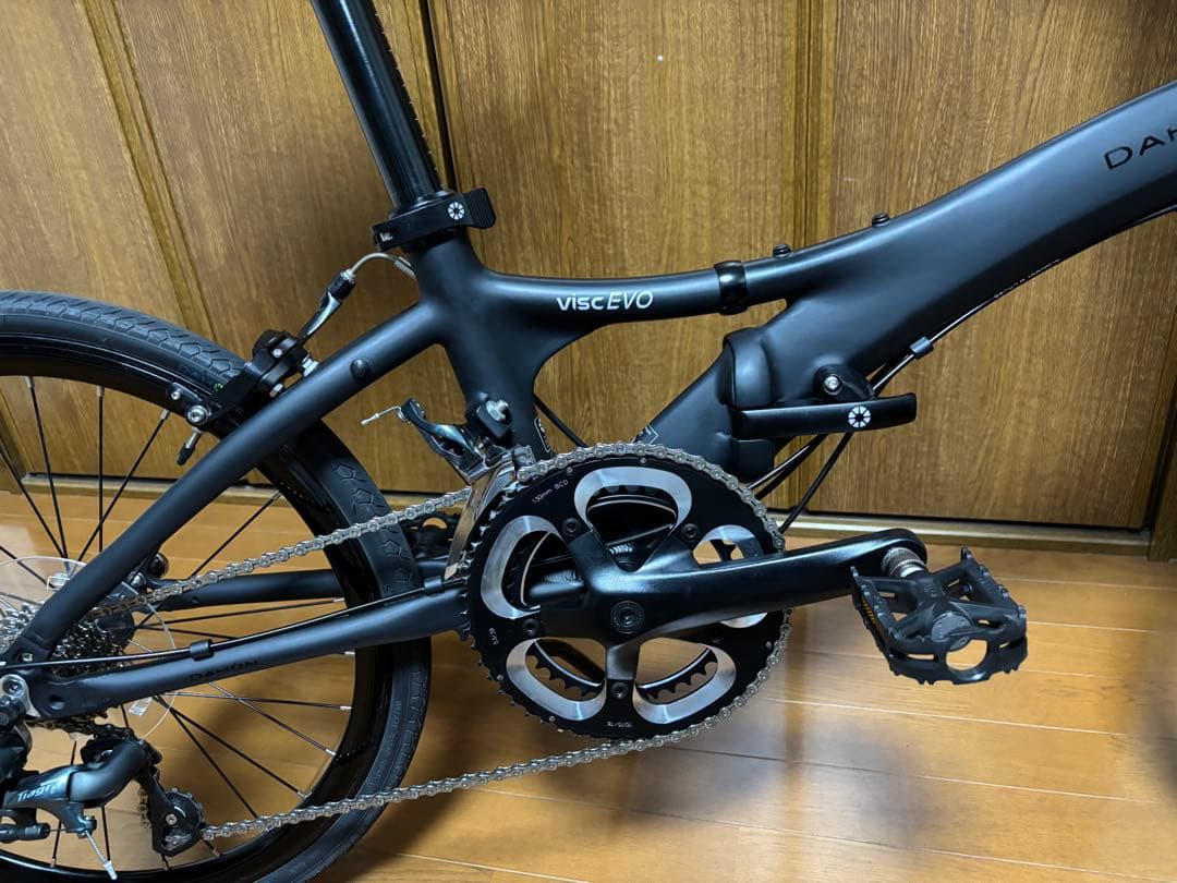 DAHON Visc EVO 美品走行少オプション多数 2024年10月新車購入