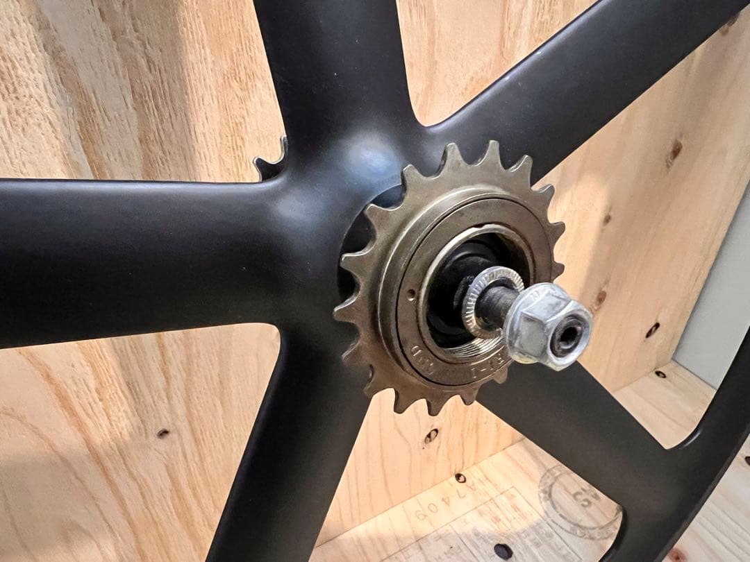 【新品未使用】FUN 700C X5 ホイール マットブラック リア