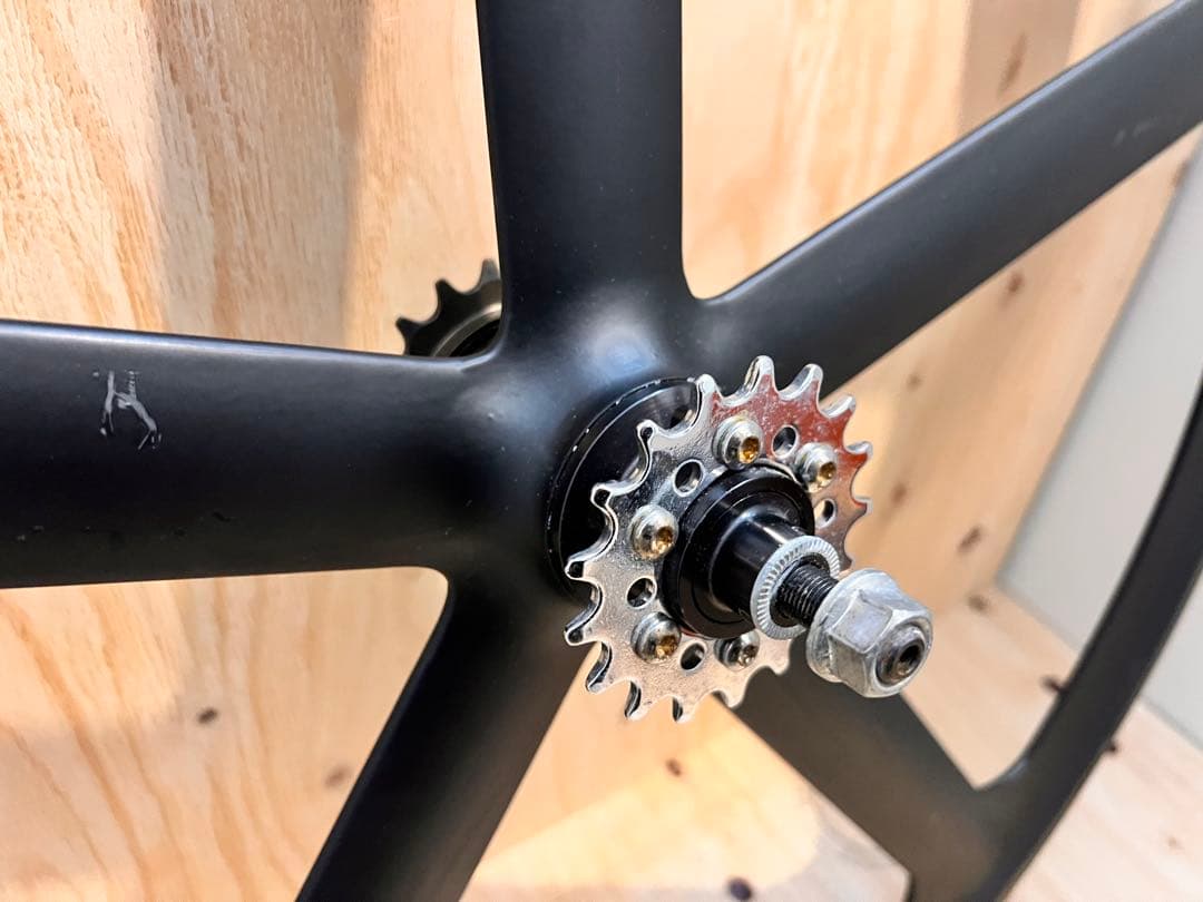 【新品未使用】FUN 700C X5 ホイール マットブラック リア