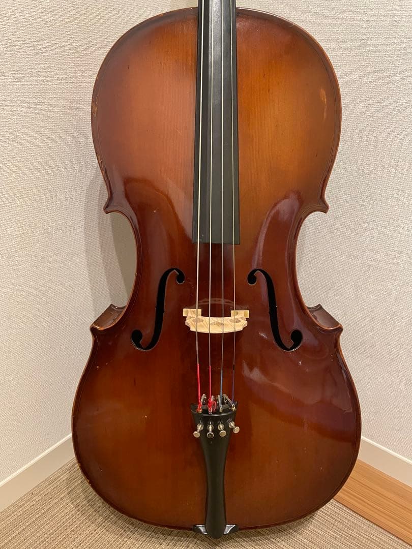 チェロ 4/4サイズ　1948年ラベル　ハードケース付き