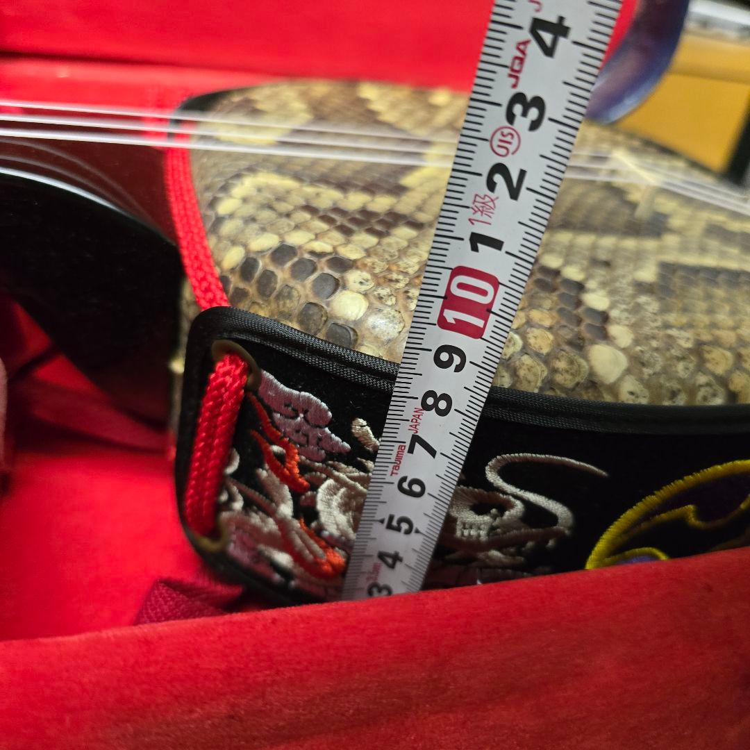 ビンテージ　三味線本体 蛇味線 ケース付き