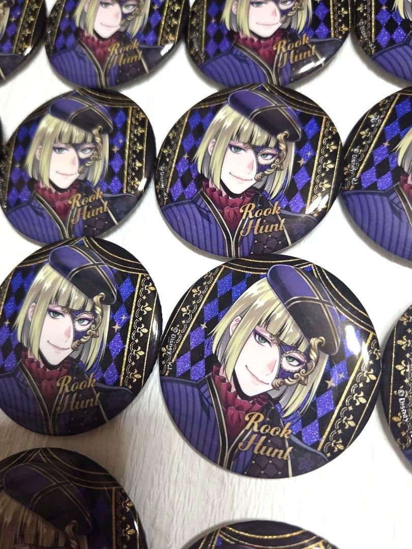 ツイステ ルーク 缶バッジ ハロウィン グロマス　グリッター缶バッジ 痛バ