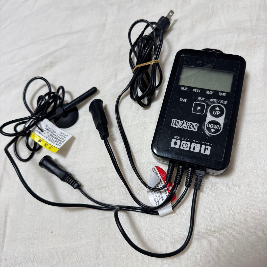 GEXエキゾテラタイマーサーモＲＴＴ−１爬虫類サーモスタットEKO-TERRAT