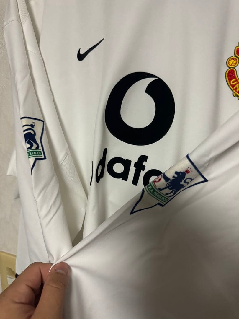 02-03 マンチェスターユナイテッド アウェイ ユニフォーム ベッカム　長袖