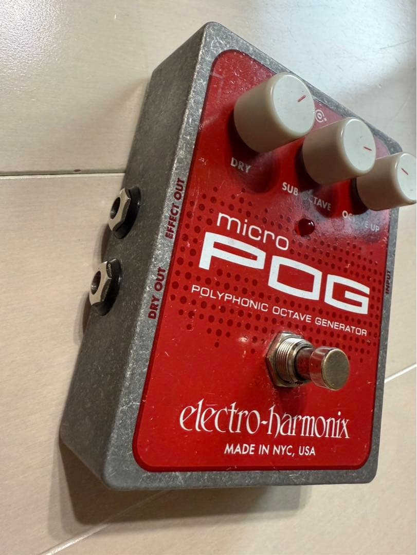 ギター electro-harmonix micro POG