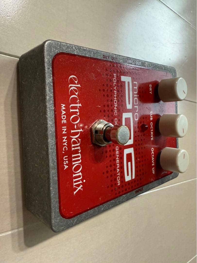 ギター electro-harmonix micro POG