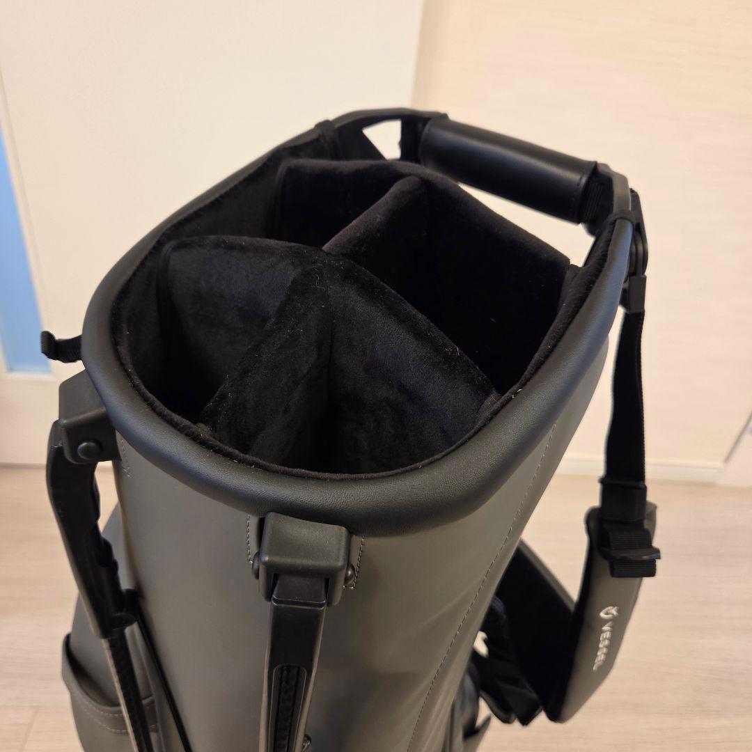 VESSELベゼル人気のグレー キャディバッグ美品player5.0　価格相談可