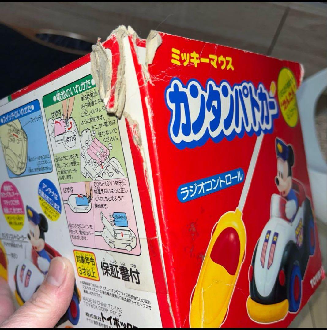 絶版販売品★激レア★入手困難★ ミッキーマウス、簡単パトカー、ラジオコントロール