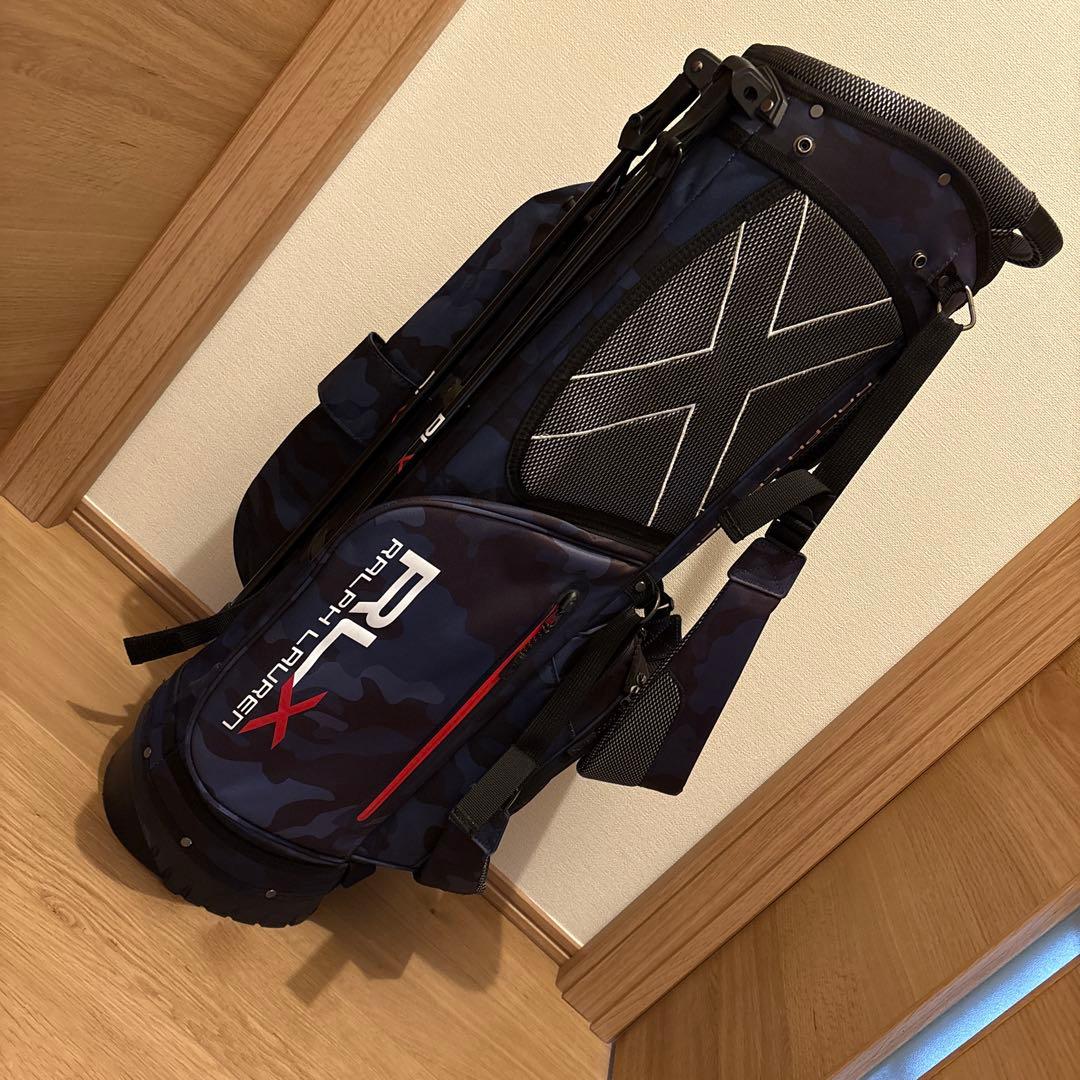 RLX Ralph Lauren スタンド付きキャディバッグ　迷彩柄　中古