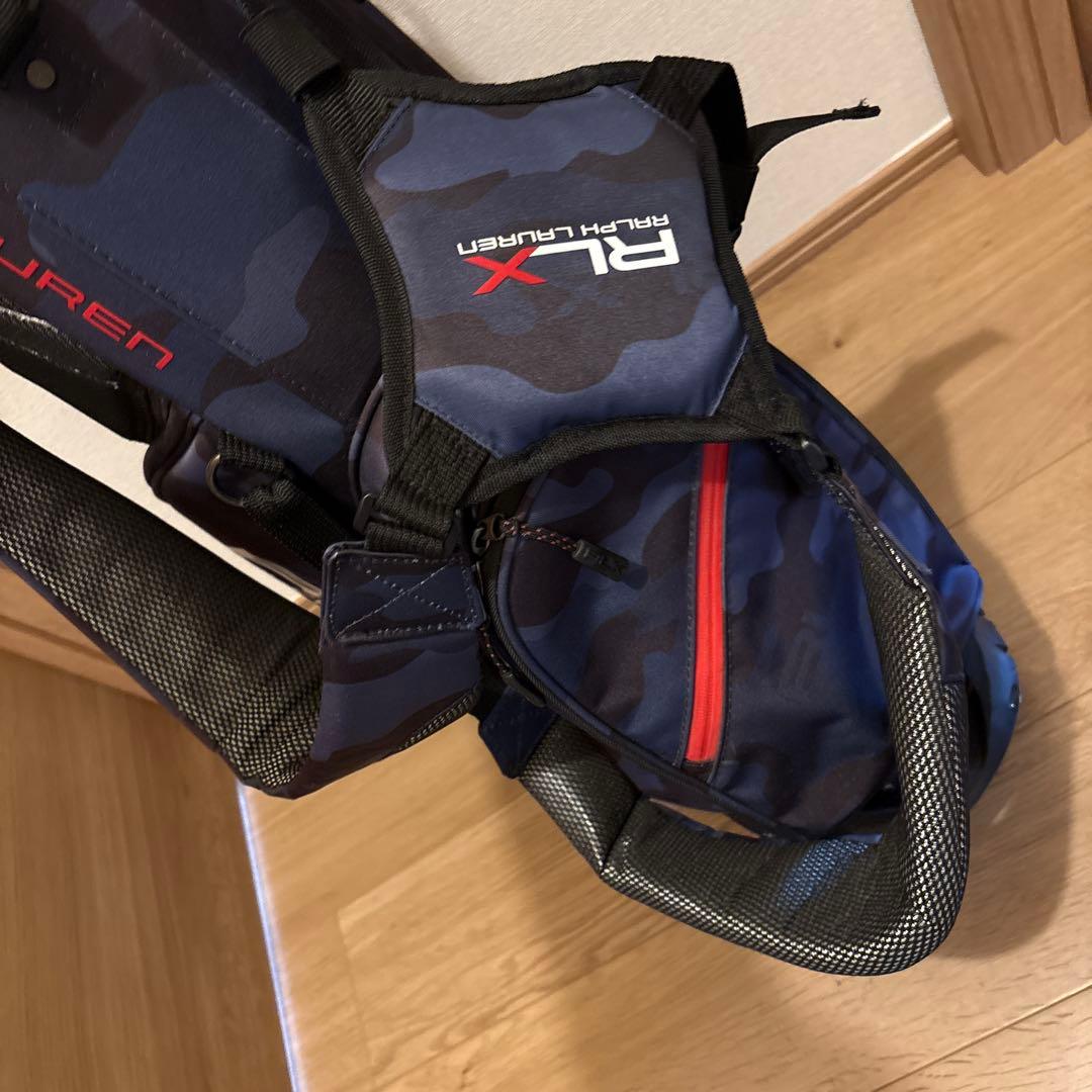 RLX Ralph Lauren スタンド付きキャディバッグ　迷彩柄　中古