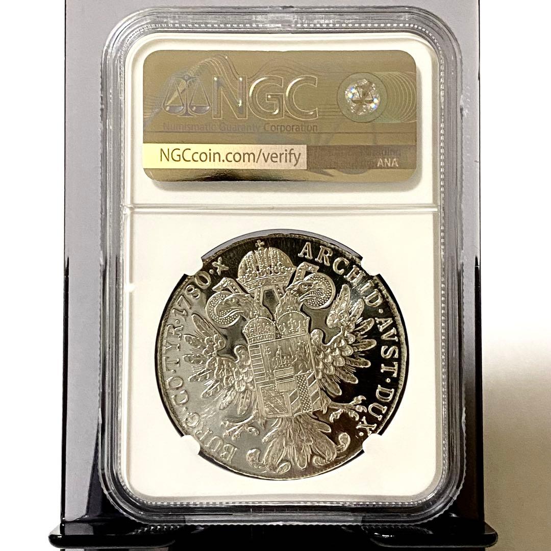 1780年 オーストリア 銀貨 NGC PF69 アンティーク モダン 