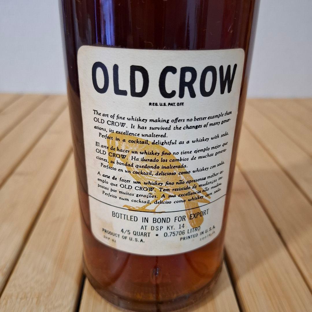古酒 OLD CROW オールド クロウ バーボン ウイスキー