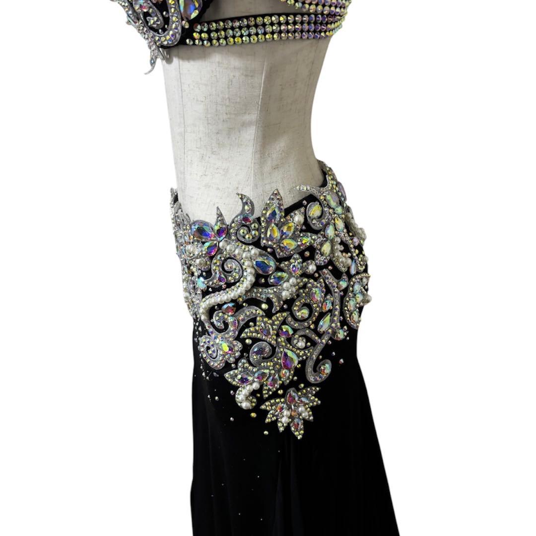 ベリーダンス コスチューム ブラックカラー