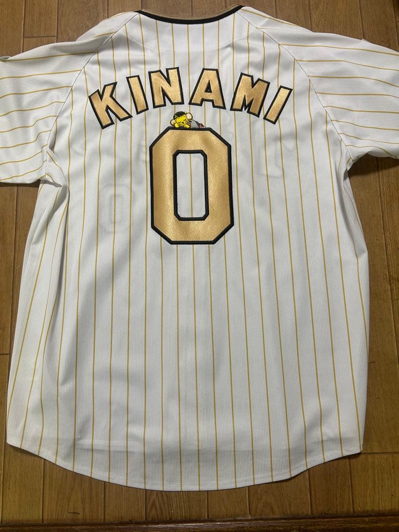 【美品】阪神タイガース チャンピオンユニフォーム　　　木浪聖也 サイズL