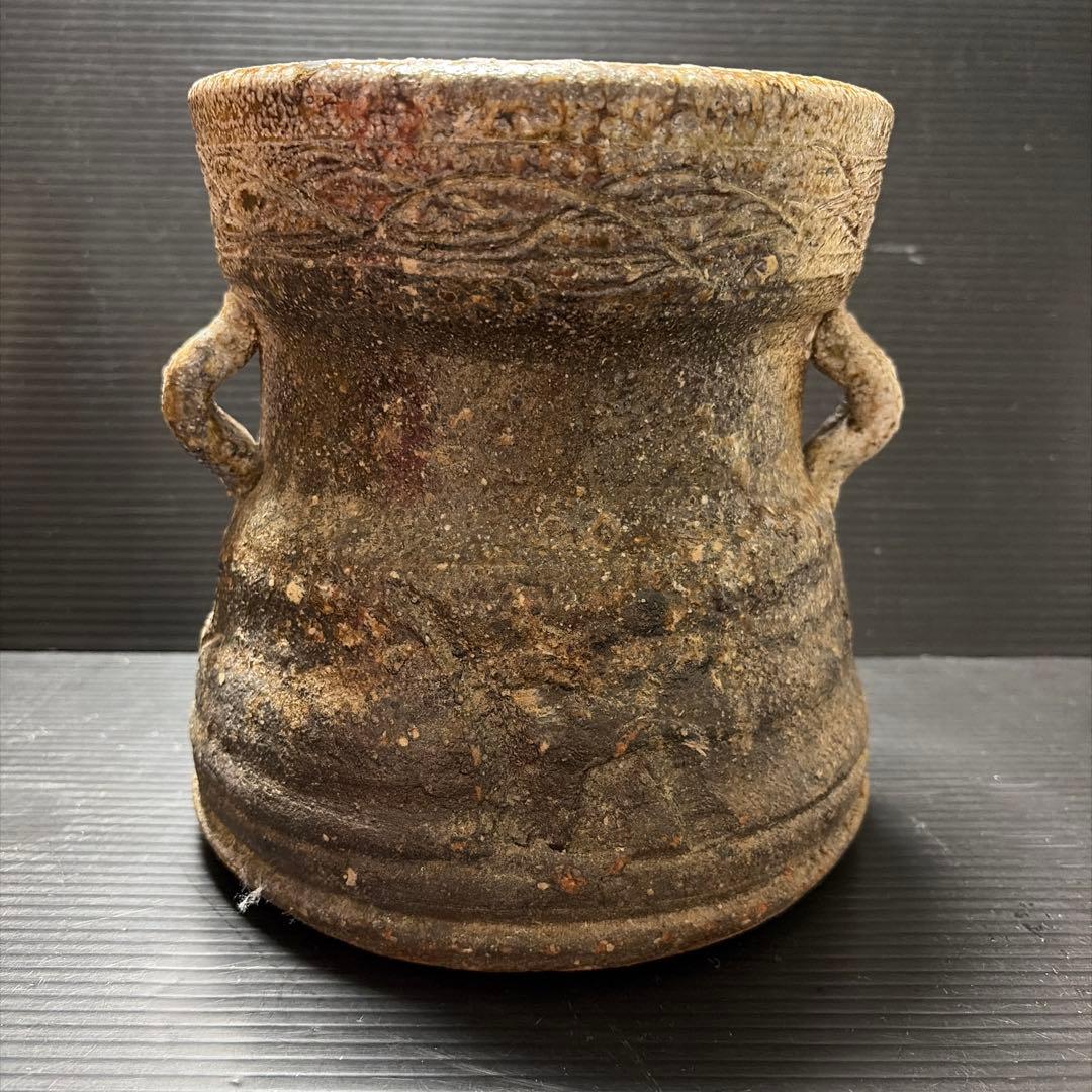 茶道具 信楽焼 代一 陶器 水差し 木箱付き 工芸品 骨董品 和物