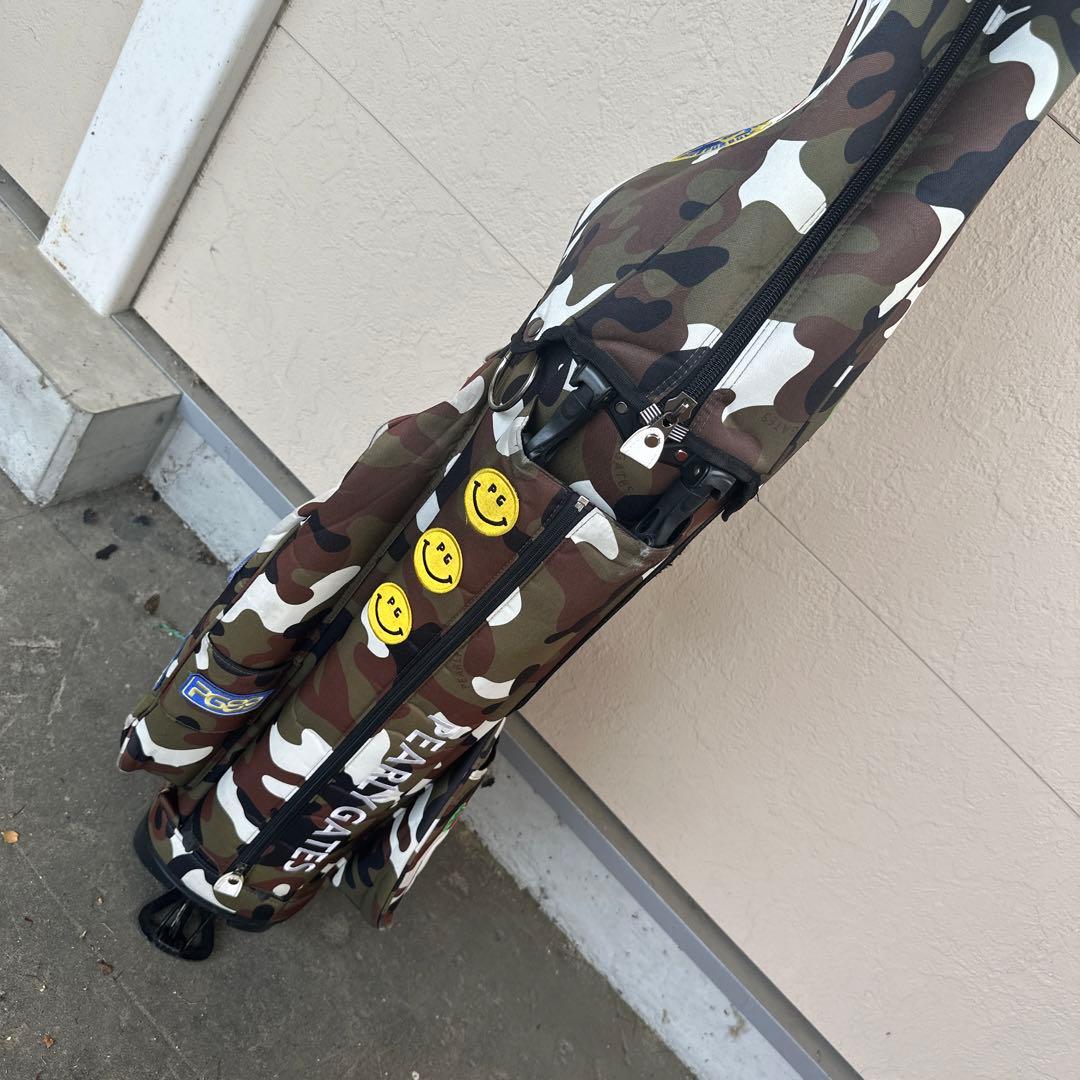 人気ワッペンキャディーバック