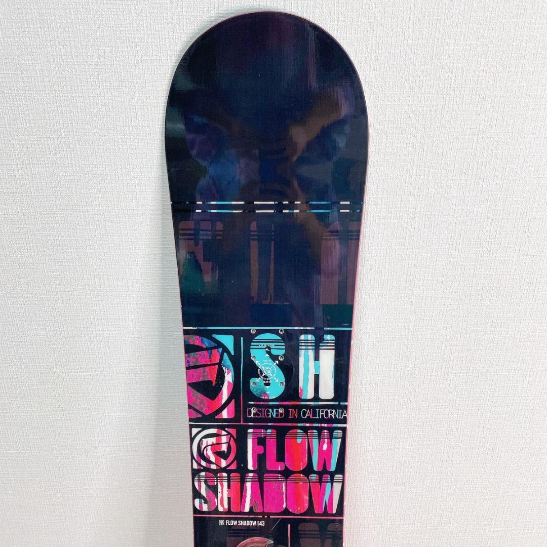 FLOW SHADOW フローシャドウ レディース 143cm キャンバーボード