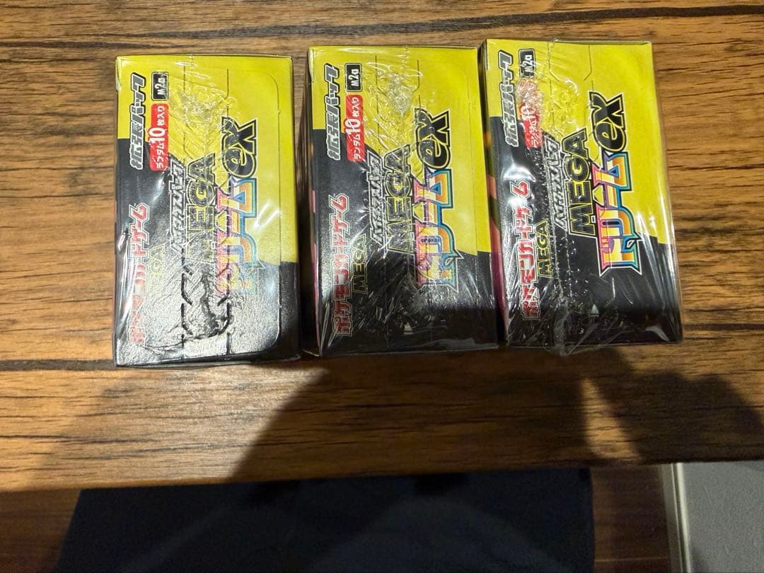 ポケモンカードゲーム MEGAドリームex 未開封 シュリンク付 3BOX