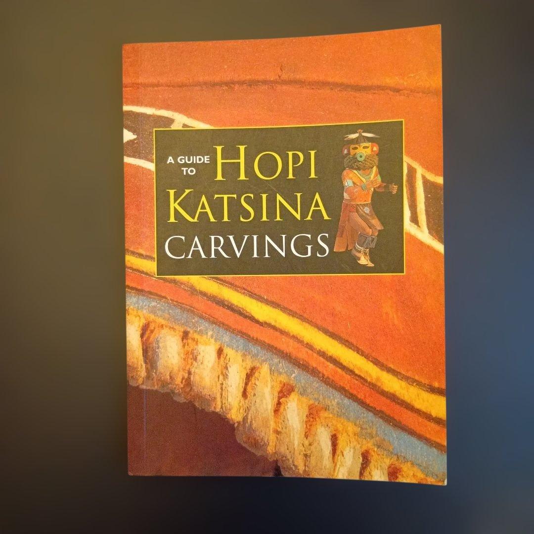 ホピ族カチナドール［幸せを祈り恵みをもたらす精霊］カチナ洋書付き！お値下げ中