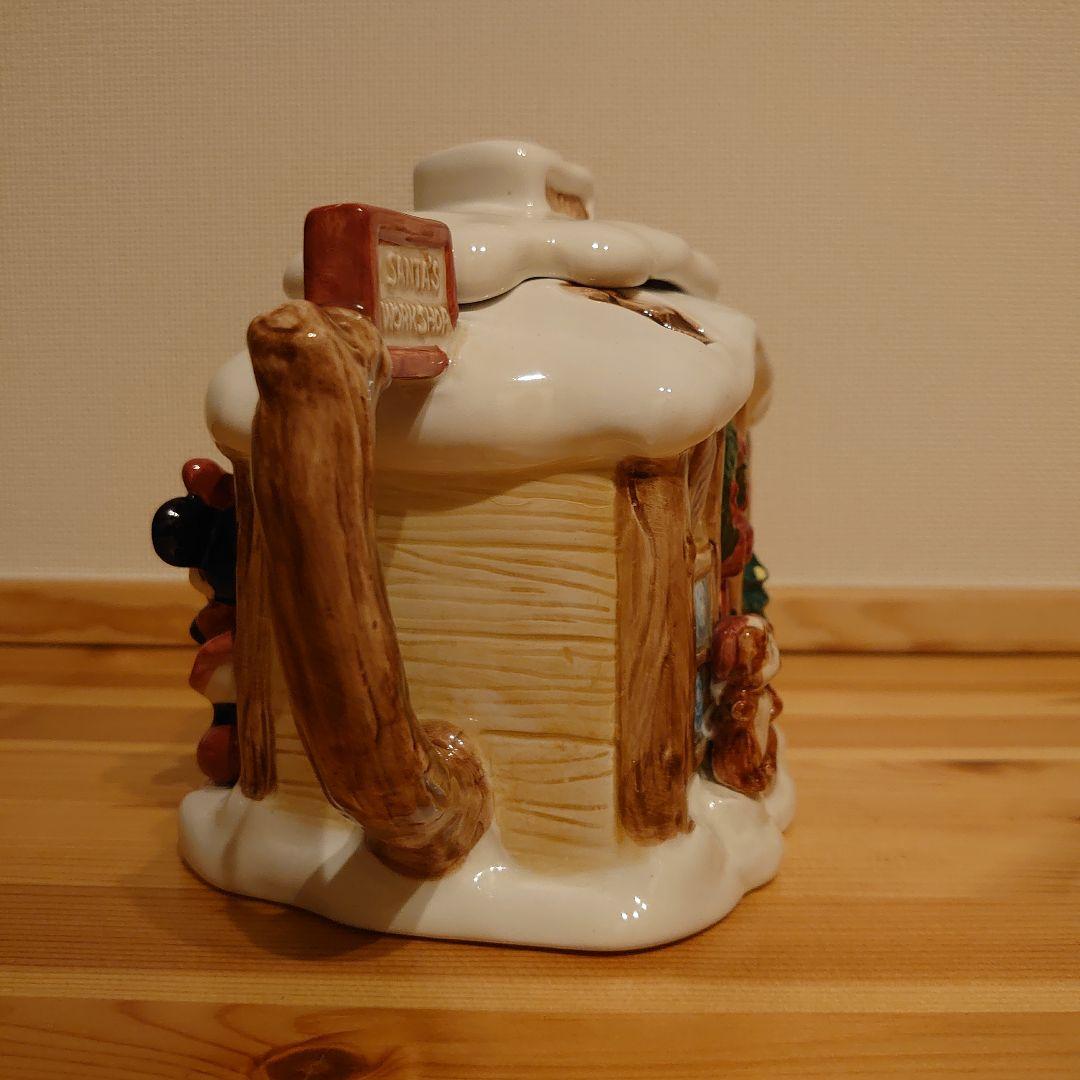ディズニー　ポット　サンタのおもちゃ工房　クリスマス