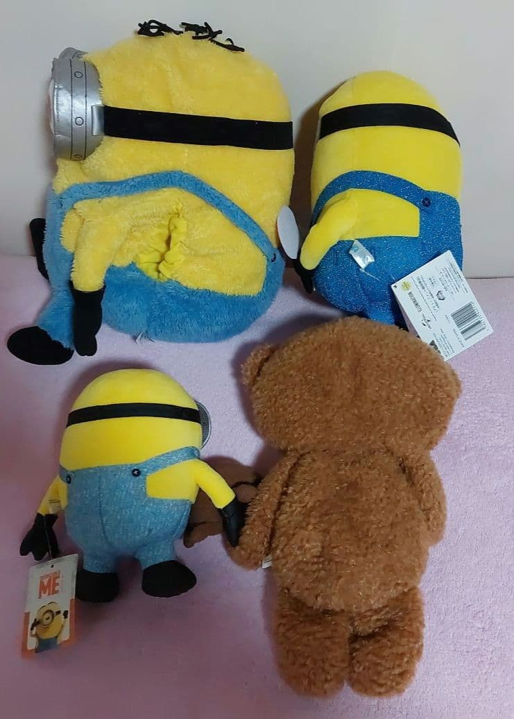 ミニオンボブとティムのぬいぐるみセット
