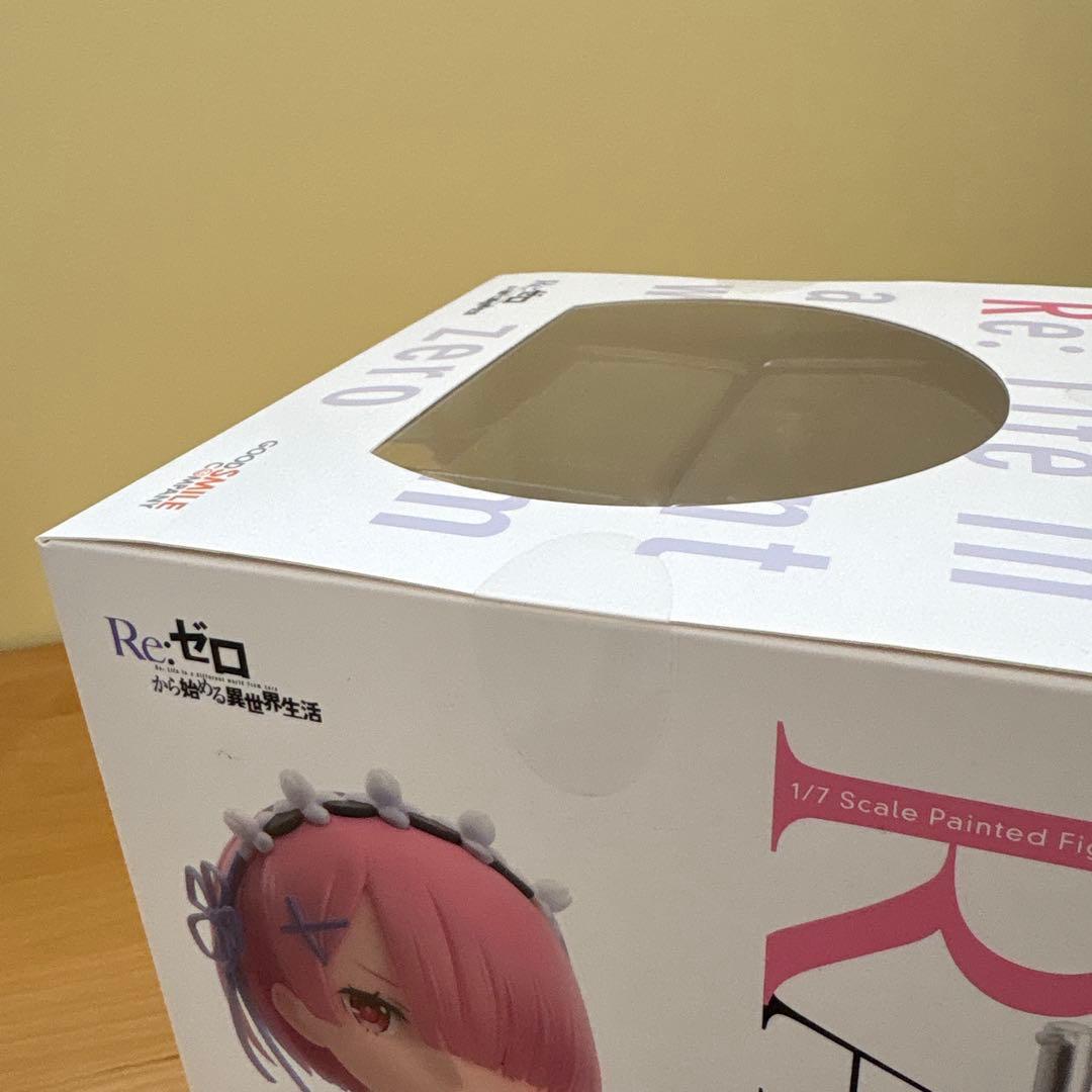 Re:ゼロ ラム 1/7スケールフィギュア 開封済み グッドスマイルカンパニー