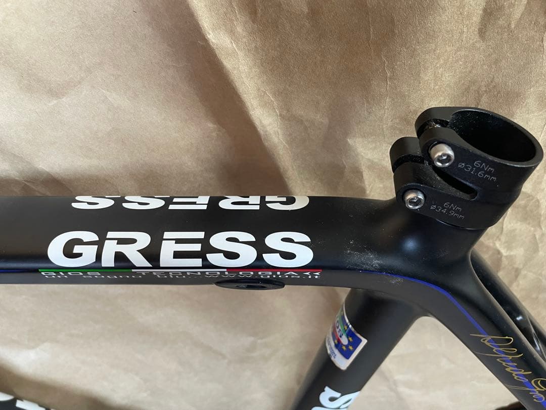 GIOS GRESS カーボンフレーム 540サイズ ジオス グレス