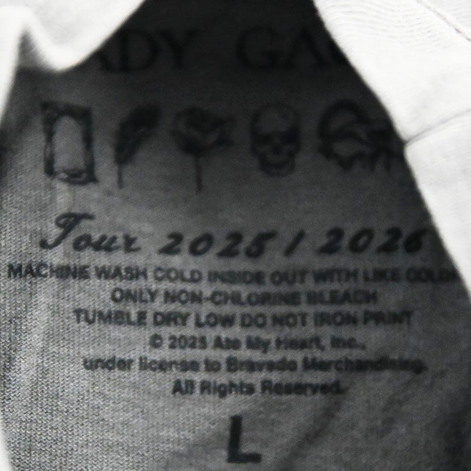 【ラスト1枚】レディー・ガガ ライブTシャツ Lサイズ MAYHEM BALL