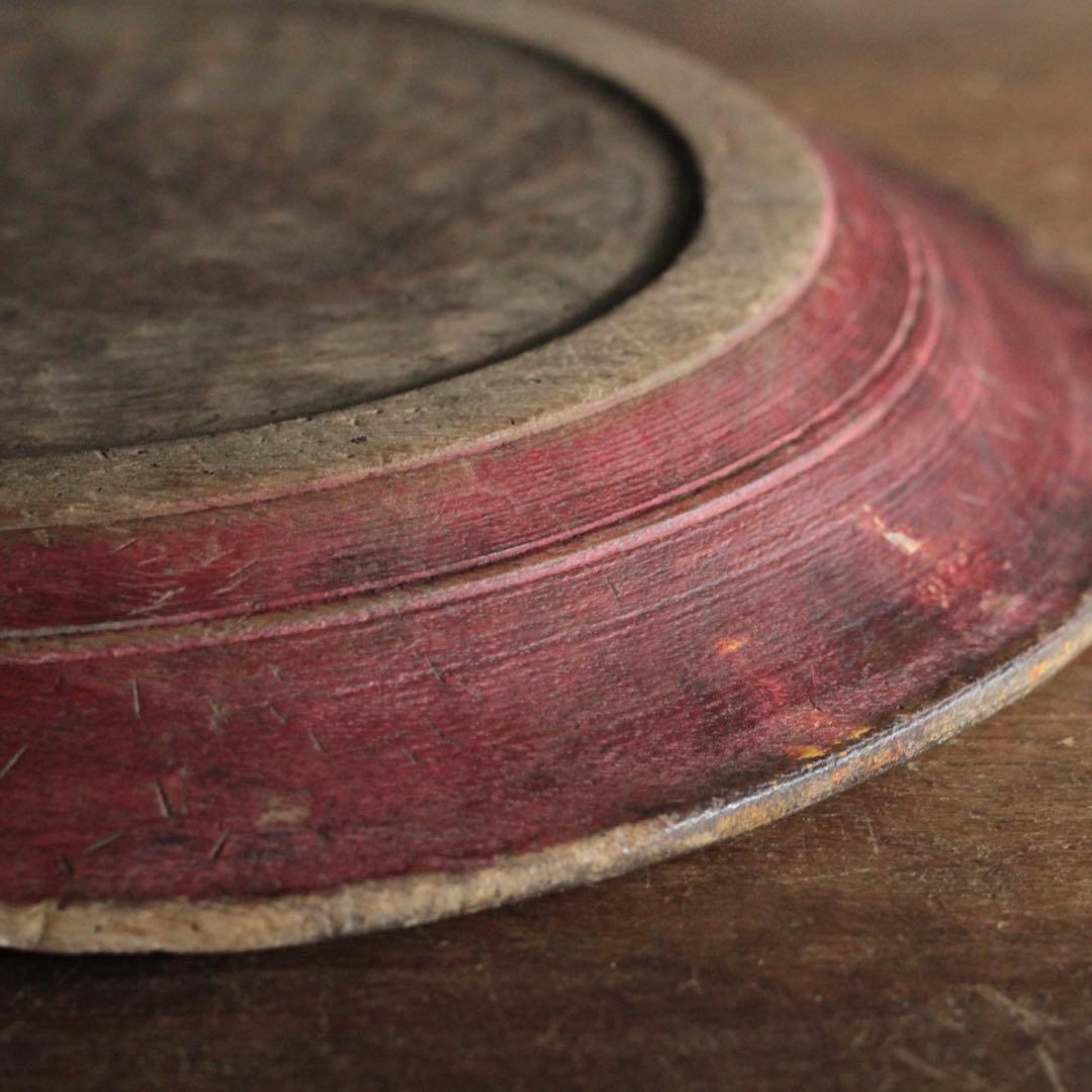 枯れ盆 酒器膳 古道具 アンティーク くり抜き盆 盆