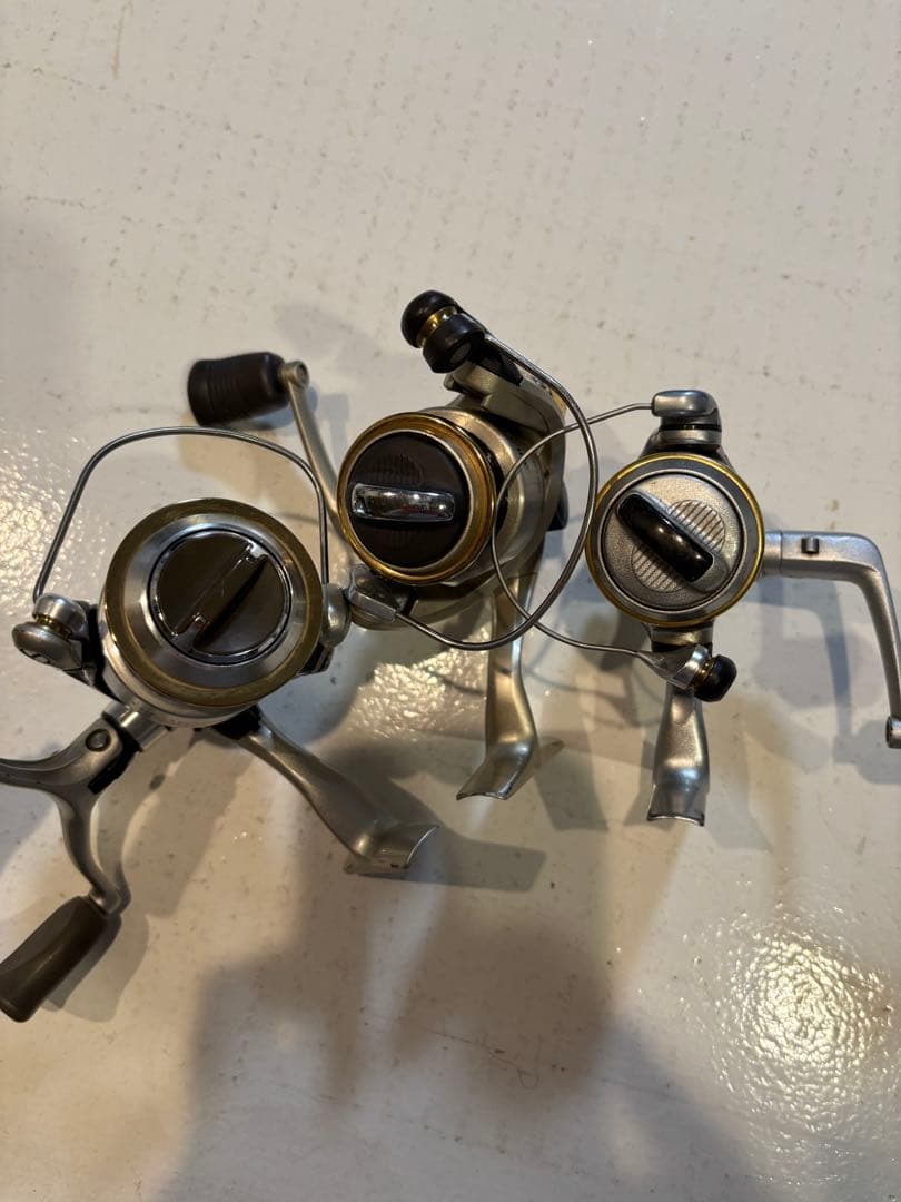 スピニングリール3台セット シマノ ダイワ DAIWA