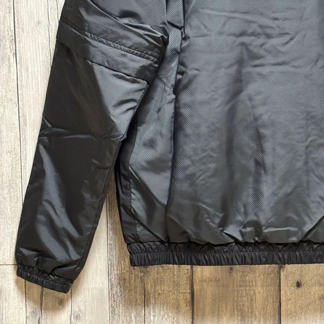 ルコックスポルティフ　ジャケット　中綿　ヒートナビ　撥水　ビックロゴ　ブラック