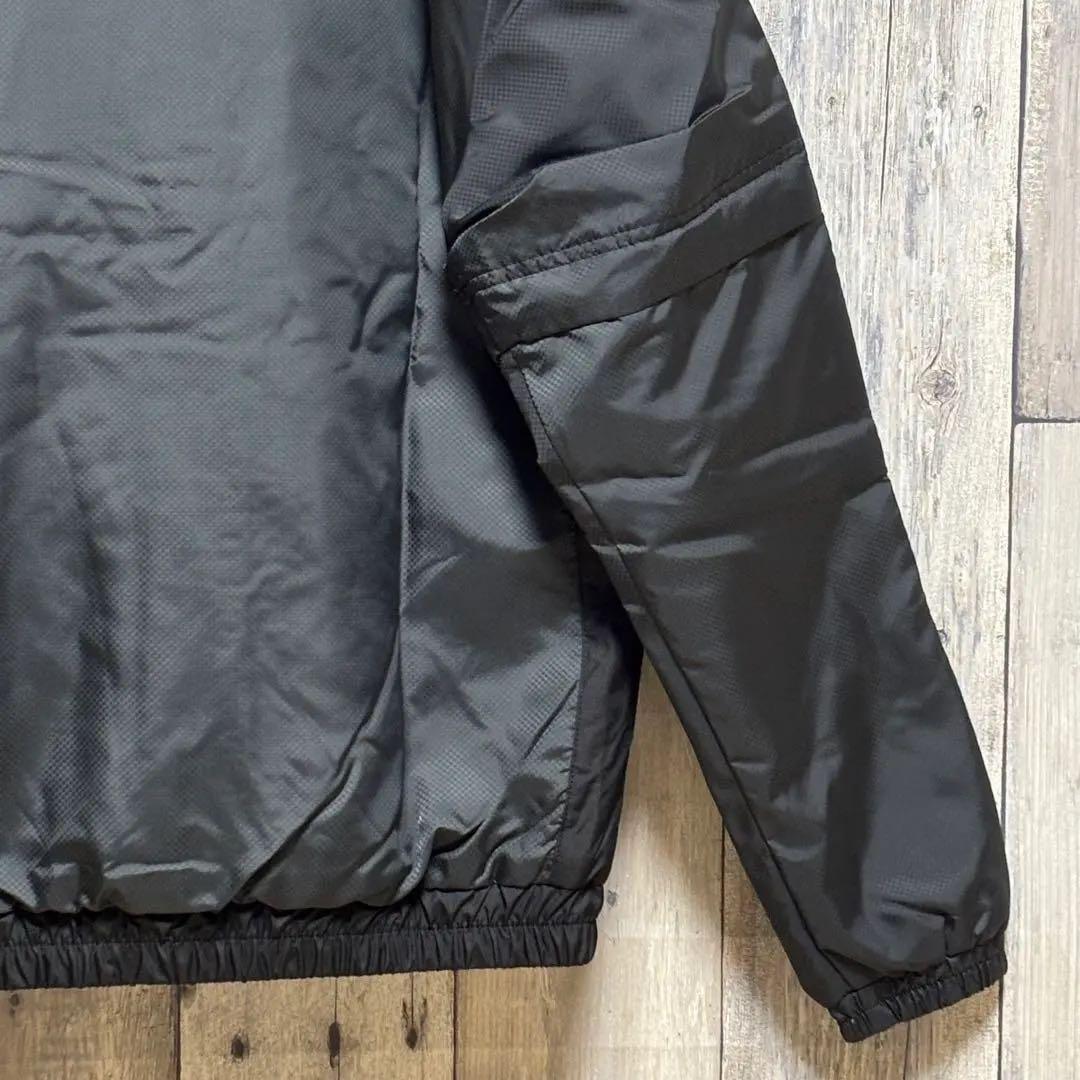 ルコックスポルティフ　ジャケット　中綿　ヒートナビ　撥水　ビックロゴ　ブラック