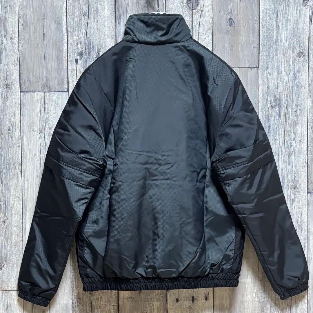 ルコックスポルティフ　ジャケット　中綿　ヒートナビ　撥水　ビックロゴ　ブラック