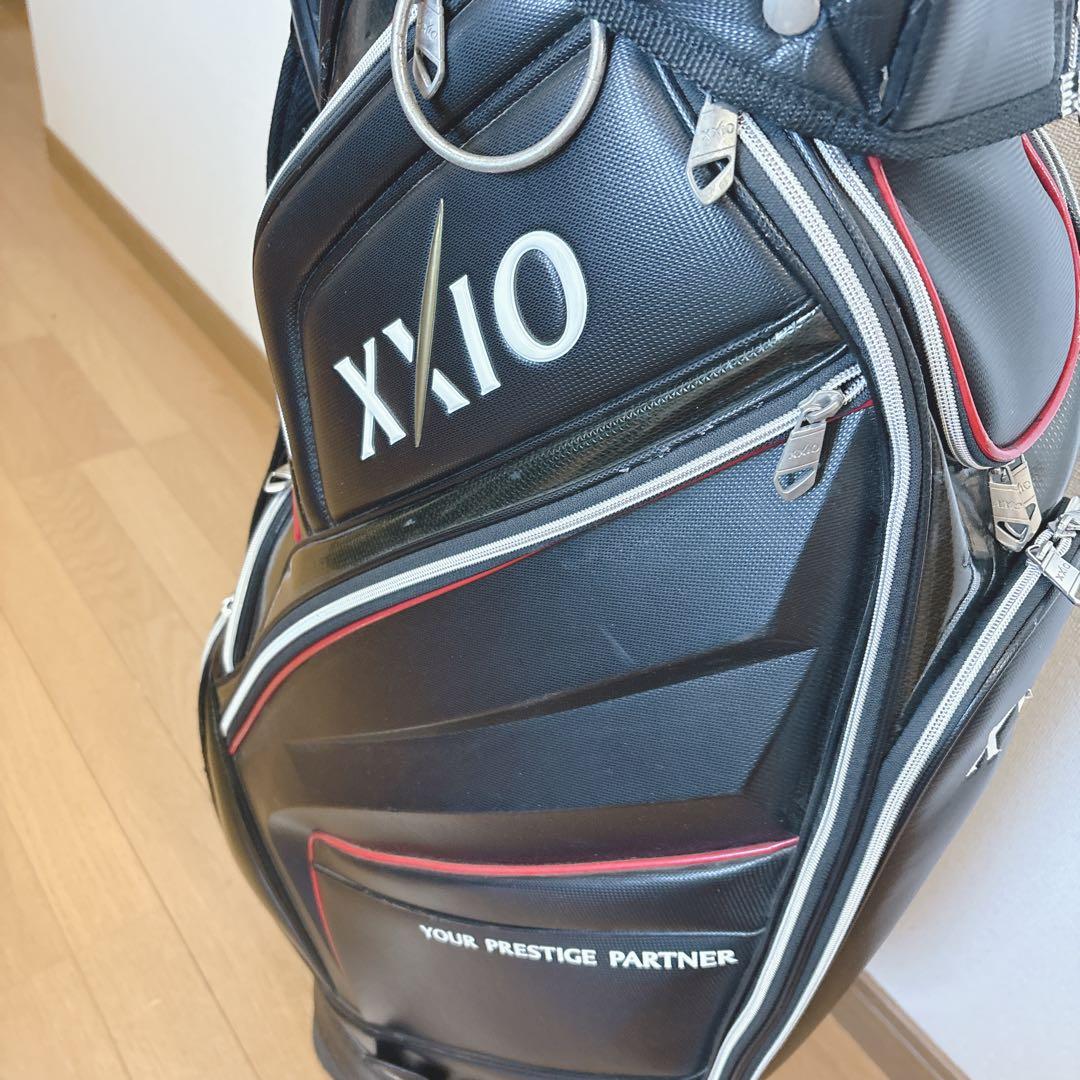 K443 XXIO GGC-X091 スポーツモデル ブラック キャディバッグ