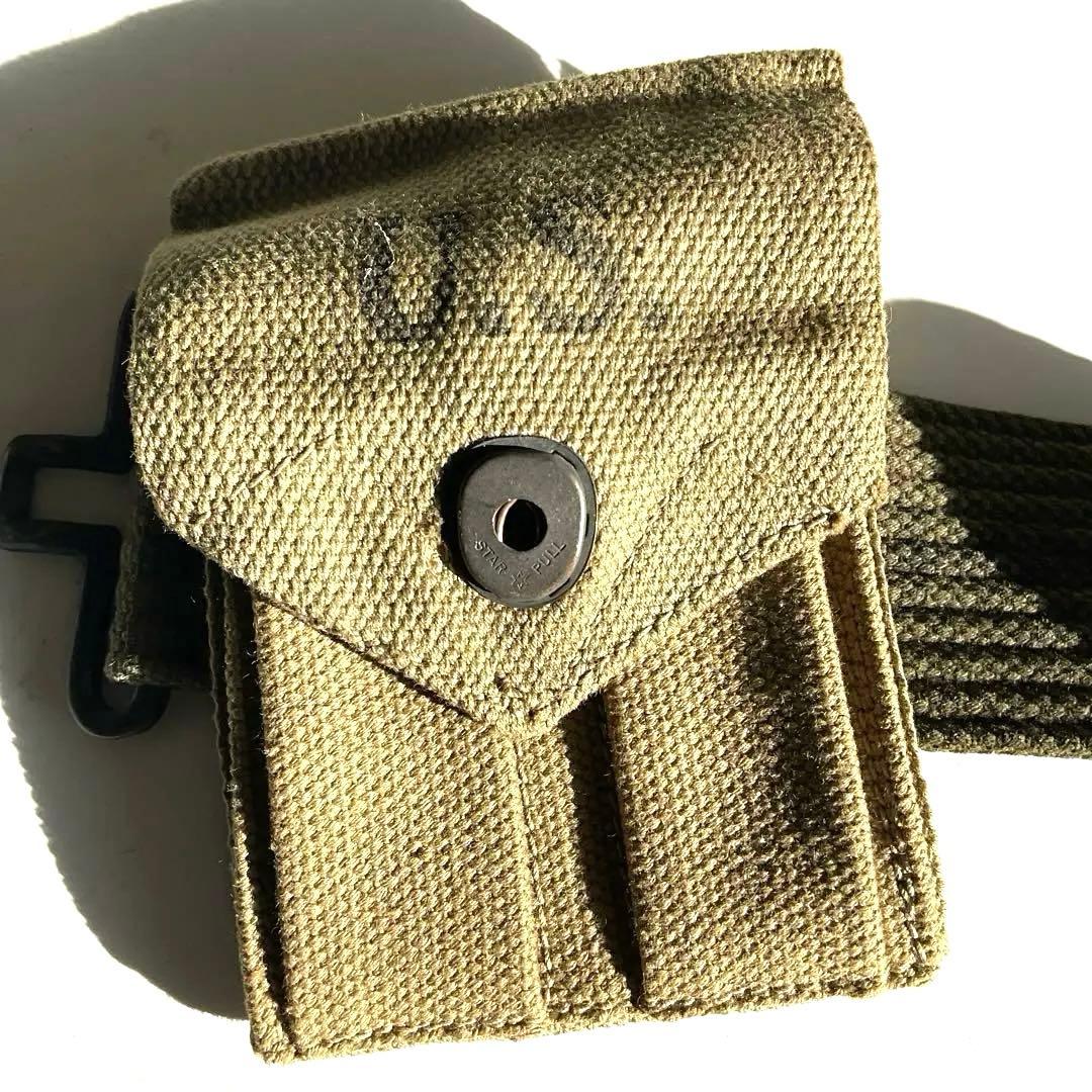 US. M1936 ピストルベルト,マガジンポーチセット
