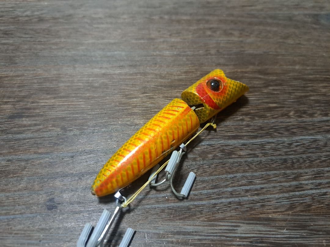 ヘドン　HEDDON　KING ZIG-WAG　テディベア　グラスアイ