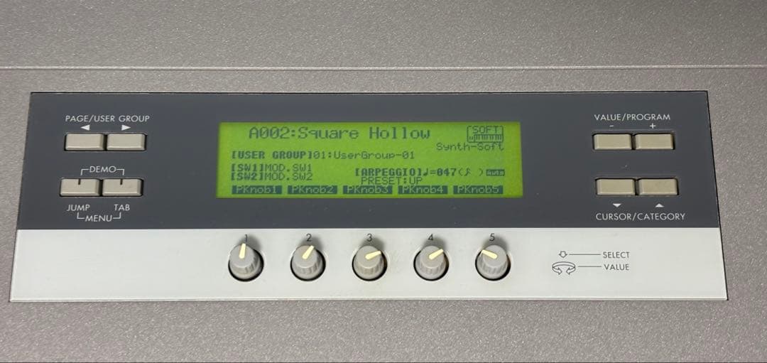 【動作良好】KORG Z1 シンセサイザー 物理モデリング MOSS音源